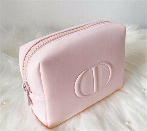 dior eyeliner pouch|vintage christian Dior makeup bag.